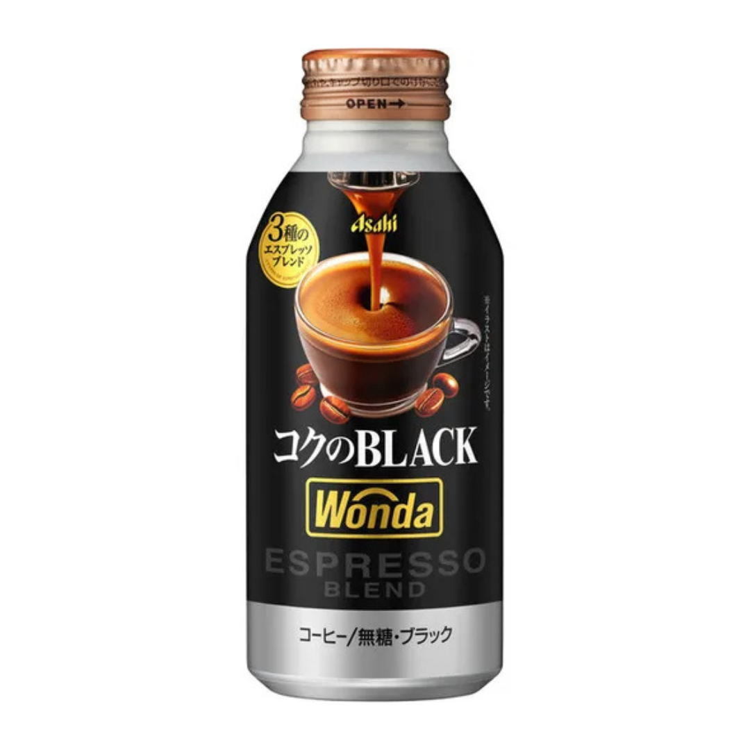 ASAHI- Wonda Kiwami Black Coffee 400ml