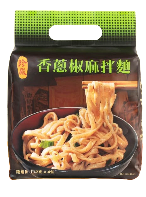 Zhen Dian Scallion Sichuan Pepper Noodle 122g x 4