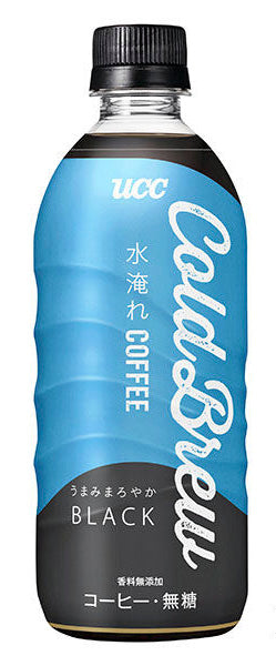 UCC Ueshima Cold Brew Unsweetened Black Coffee 500ml