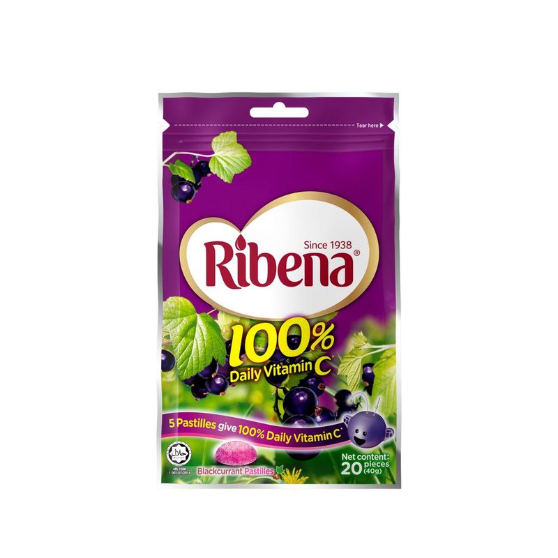 Ribena Blackcurrant Pastilles 40g