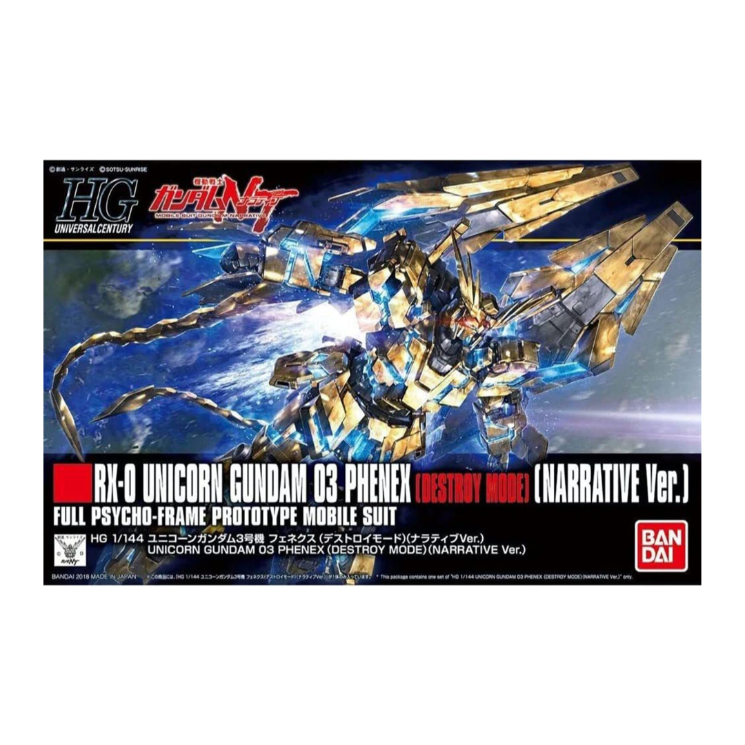 HGUC 1/144 Unicorn Gundam 03 Phenex Destroy Mode (Narrative Version)
