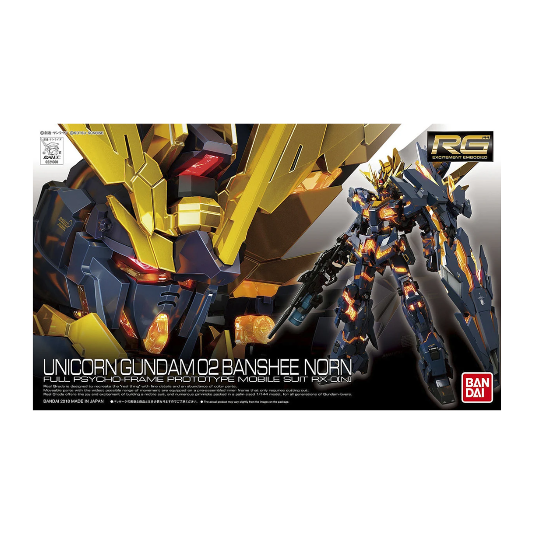 RG 1/144 Unicorn Gundam 02 Banshee Norn
