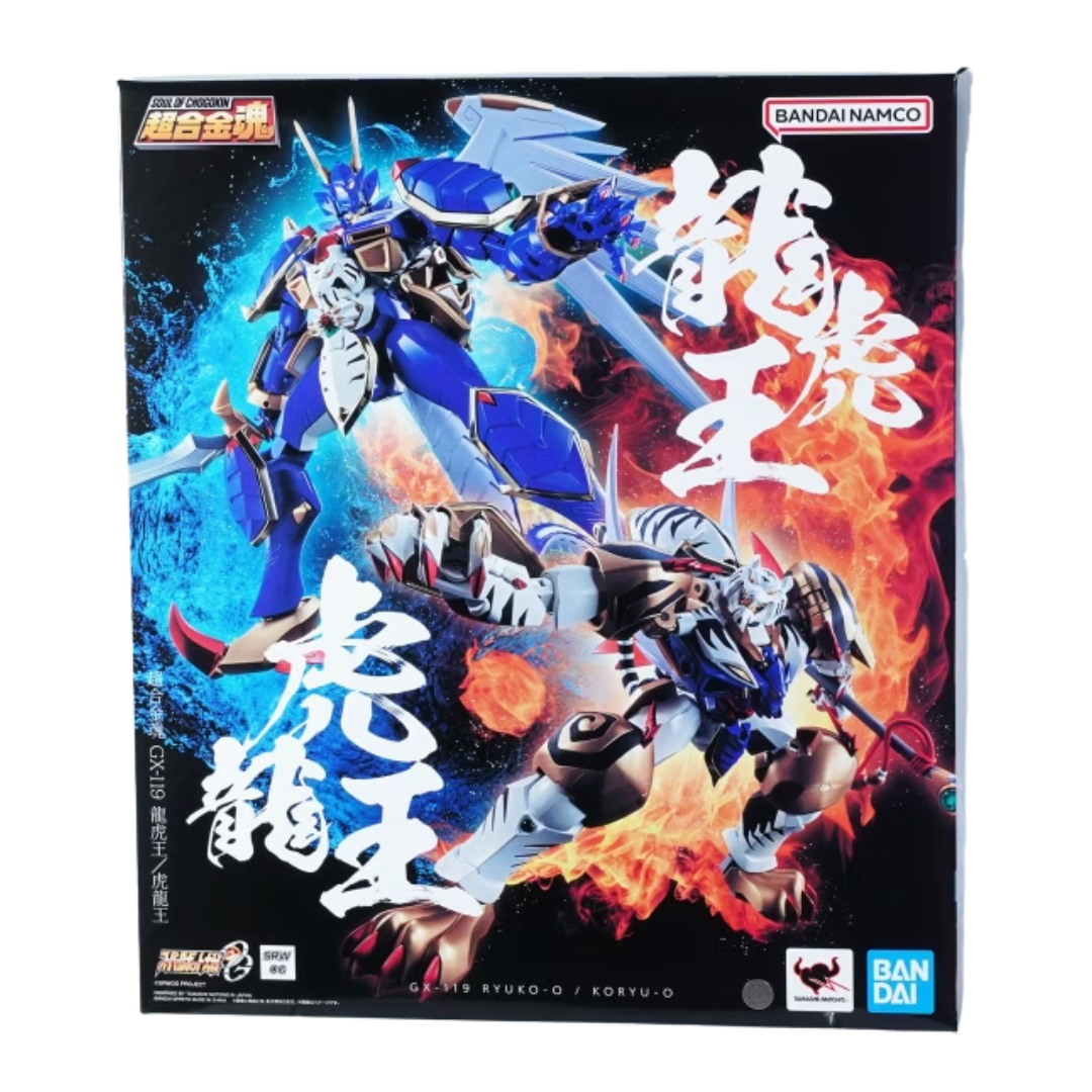 Super Robot Wars: Original Generations Soul of Chogokin Actionfigure GX-119 Ryuko-O/Koryu-O 20 cm