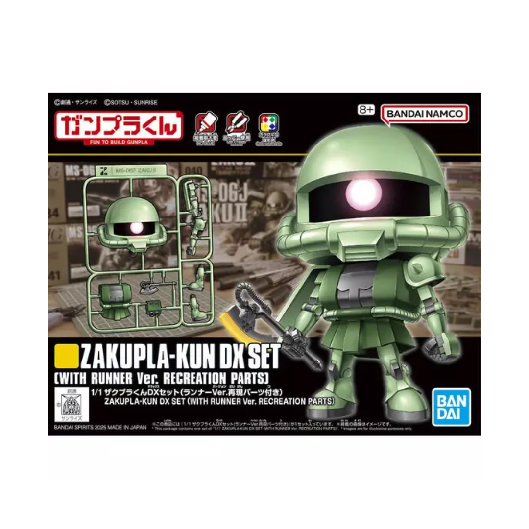 1/1 Zakupla-Kun DX Set (with Runner Version Recreation Parts)