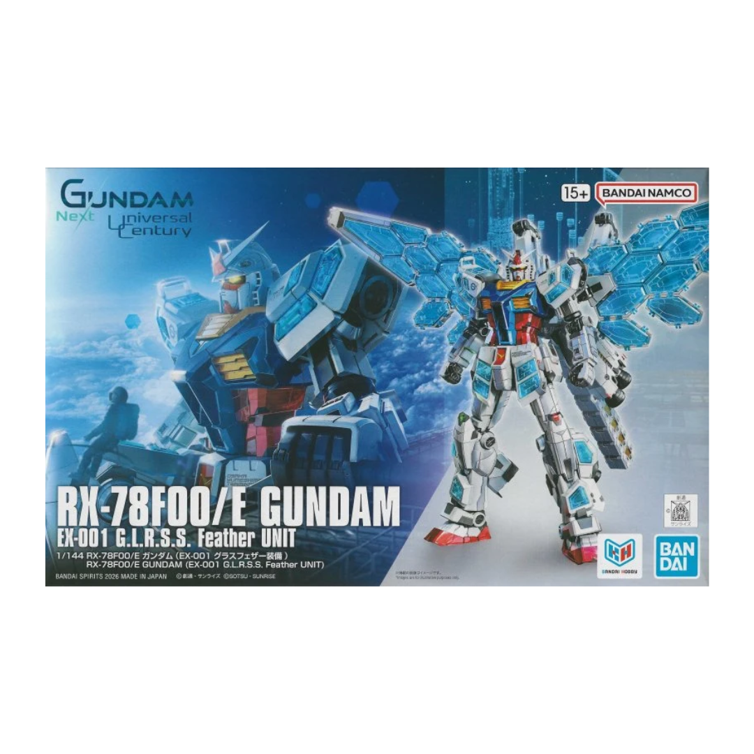 1/144 RX-78F00/E Gundam (EX-001 G.L.R.S.S. Feather Unit)