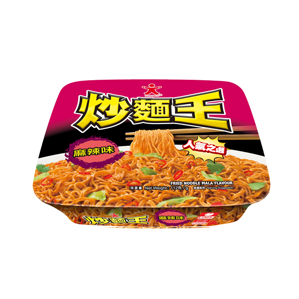 DOLL- Instant Bowl Fried Noodles [Mala Spicy] 120g