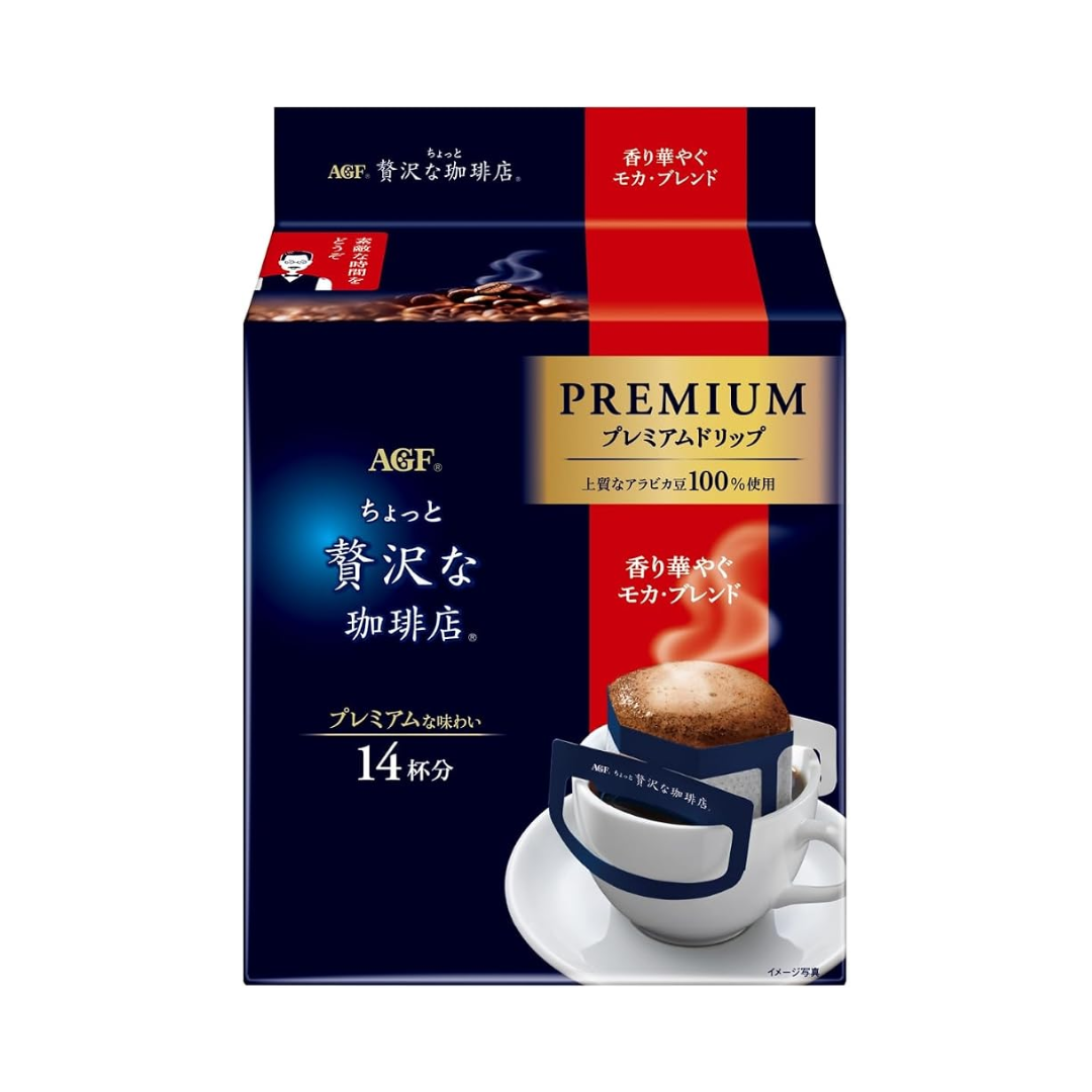 AGF – Premium Japanese Drip Coffee [Mocha Blend] 14 Cups