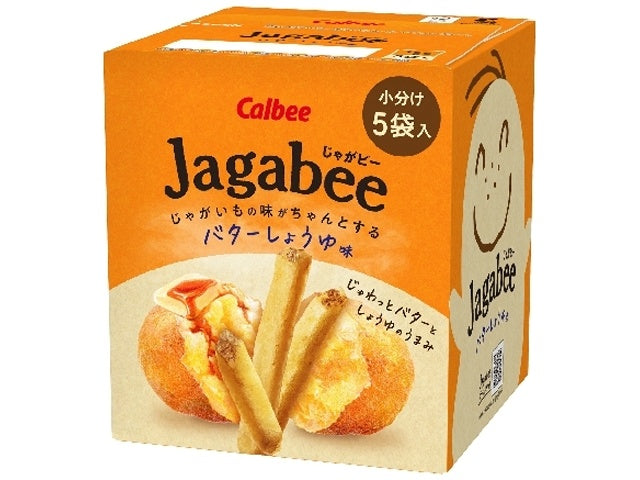 卡樂B- Jagabee 醬油味薯條 75g (5包裝)