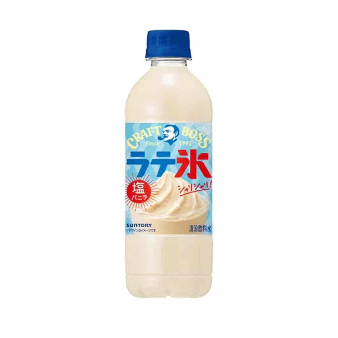 SUNTORY – Craft Boss Frozen Salt Vanilla Latte 440ml