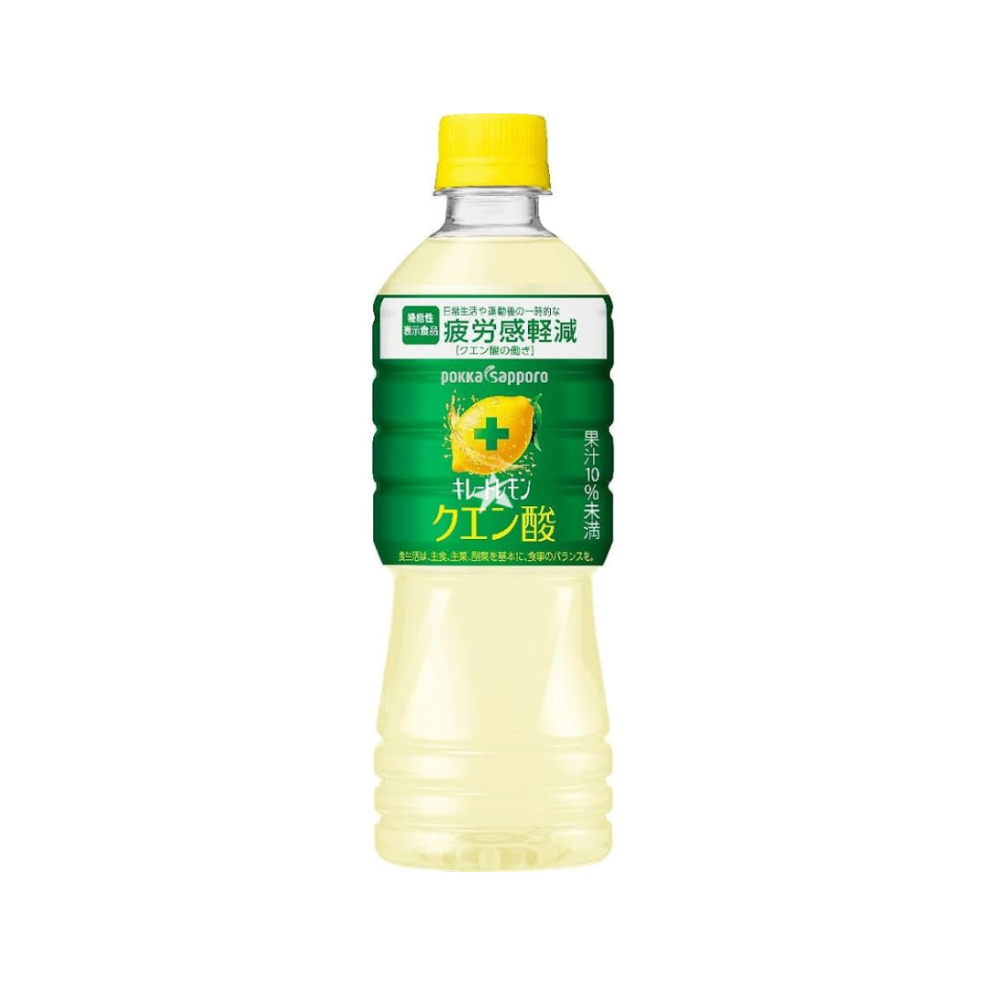 POKKA SAPPORO – Kireto Lemon Citric Acid Drink 525ml