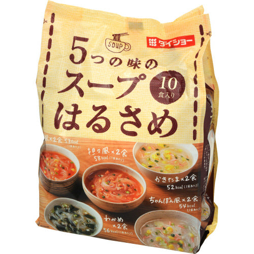 Daisho 5 Flavors Instant Glass Noodle Soup (10 Servings)