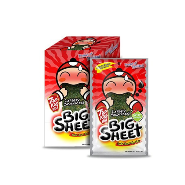 小老板- 烤脆紫菜片 [辣味] 12片裝