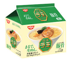 NISSIN- Raoh Instant Ramen [Tonkotsu Flavour] (5packs) 89g*5