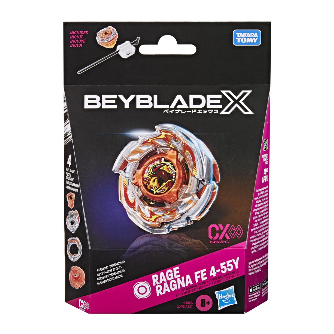 Beyblade X Rage Ragna FE 4-55Y CX Infinity Starter Pack Set