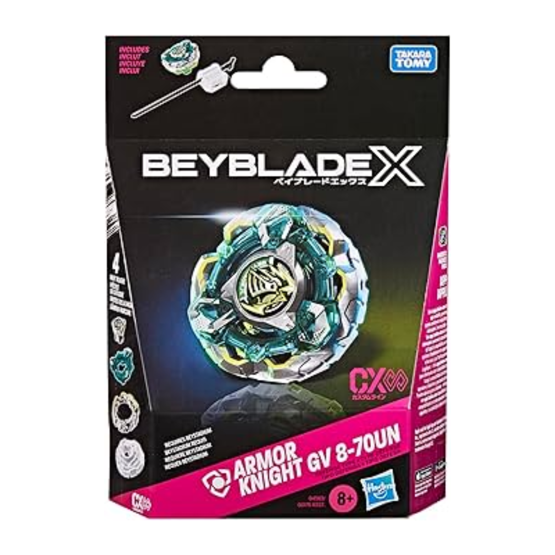 Beyblade X Fortress Knight GV 8-70UN CX Infinity Starter Pack Set