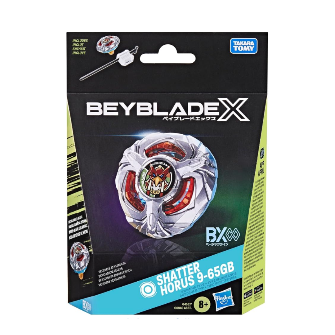 Beyblade X Shatter Horus 9-65GB BX Infinity Starter Pack Set