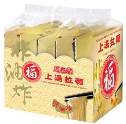 Fuku Non-fried Noodle Superior Soup Flavour (5-Pack)