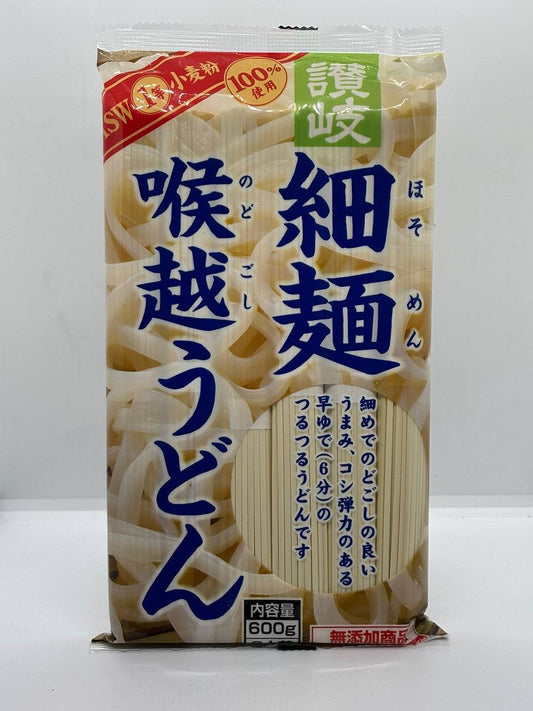 SANUKI SHISEI- Dried Udon [Hosomen Nodogoshi Thin] 600g