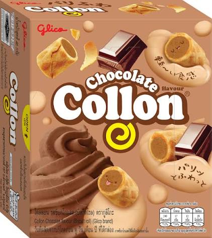GLICO- Collon*泰國版*夾心卷餅 [朱古力] 41g