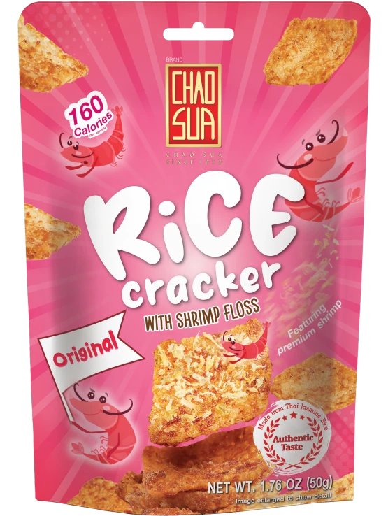 CHAO SUA- 一口米餅 [蝦鬆] 50g