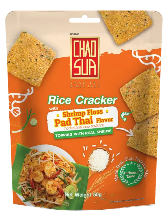 CHAO SUA- 米餅 [蝦鬆泰式炒河粉味] 50g