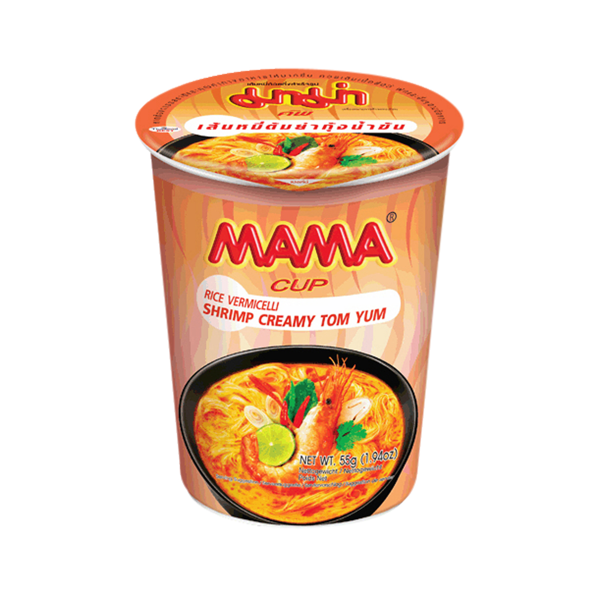 MAMA媽媽- 杯米粉 [椰香蝦冬陰公] 55g