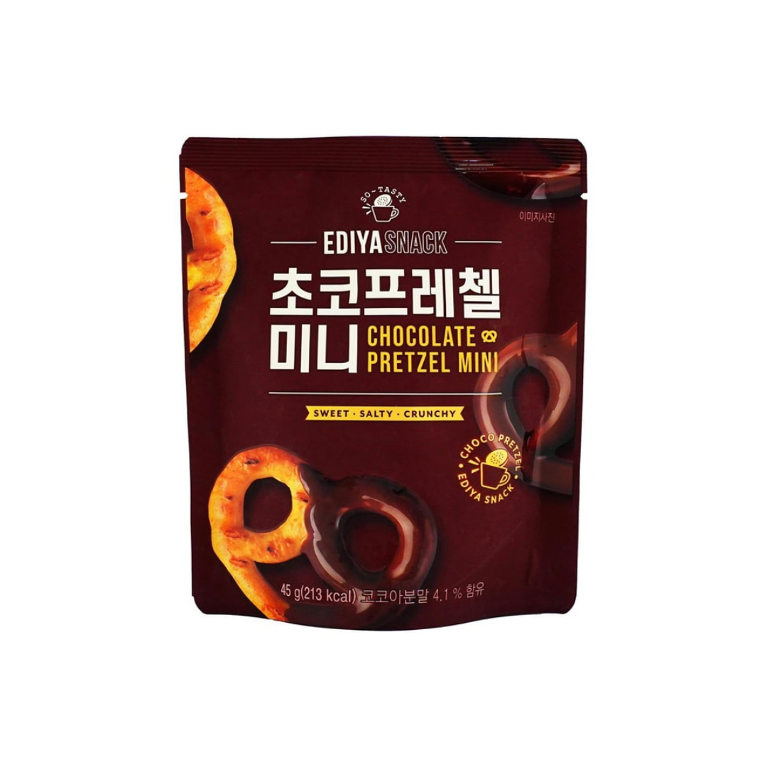 EDIYA - Mini Chocolate Pretzel 45g