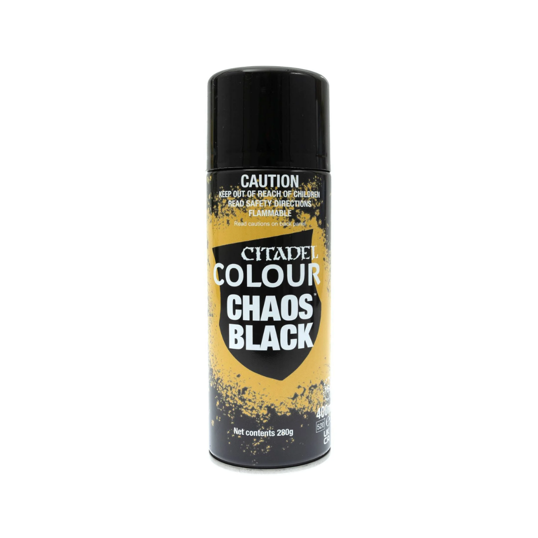 Citadel Chaos Black Spray Paint 400ml