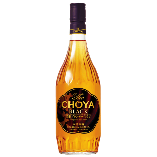 CHOYA- THE CHOYA BLACK[芳醇濃郁]白蘭地本格梅酒700ml