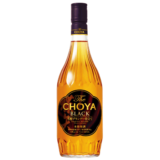 CHOYA- THE CHOYA BLACK[芳醇濃郁]白蘭地本格梅酒700ml