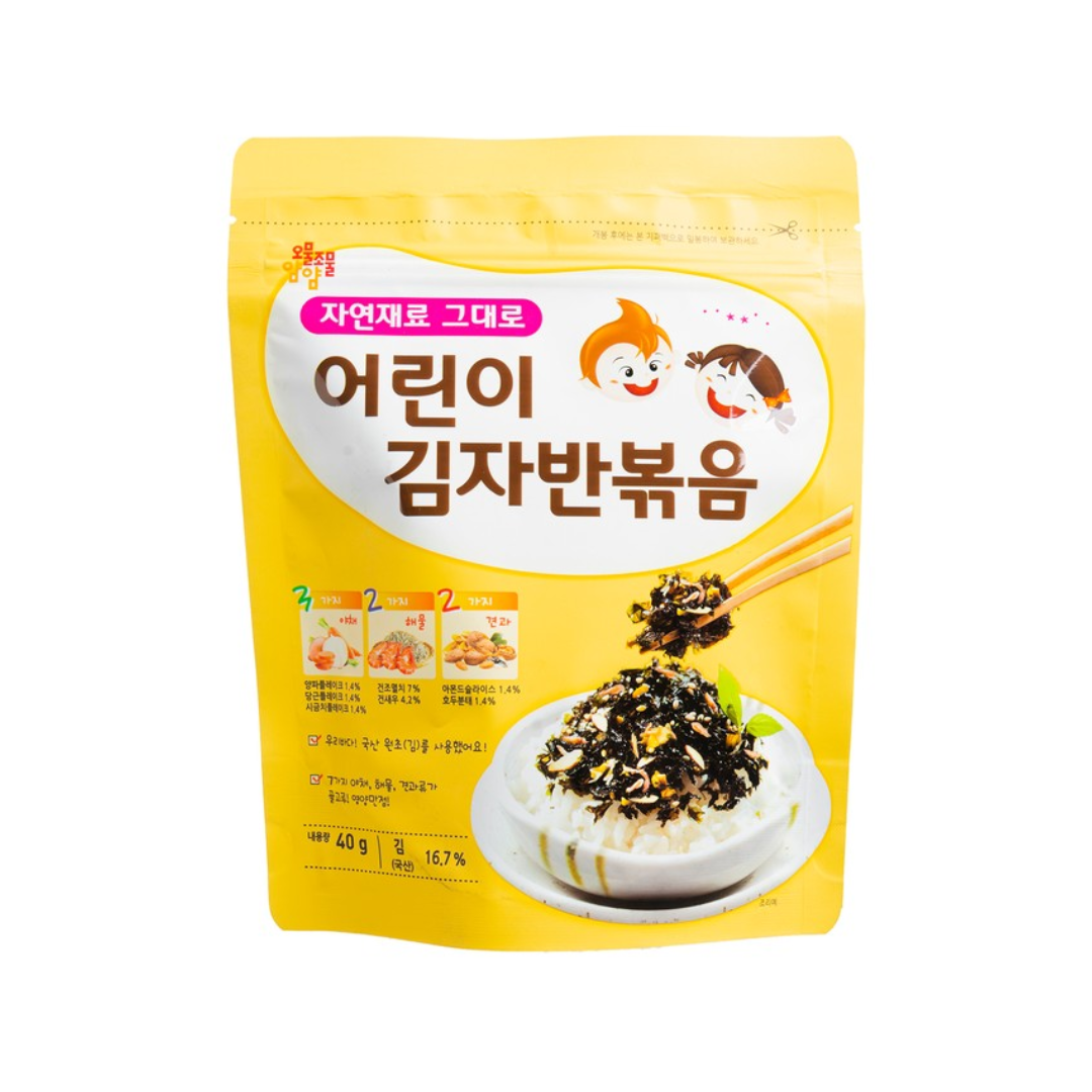CHUN MYUNG- Children's low-salt Roasted Seasoned Seaweed Flake 40g