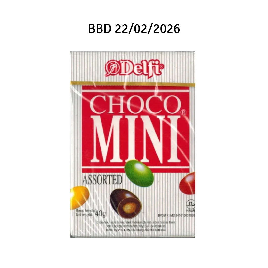 DELFI- Choco Mini [Assorted] 40g (BBD 22/02/2026)