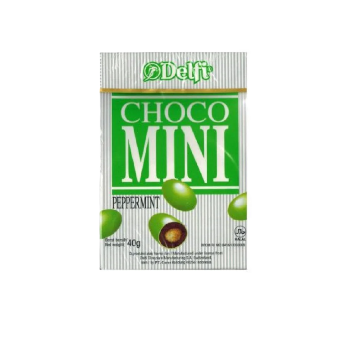 DELFI- Choco Mini [Peppermint] 40g (BBD: 09/02/2026)