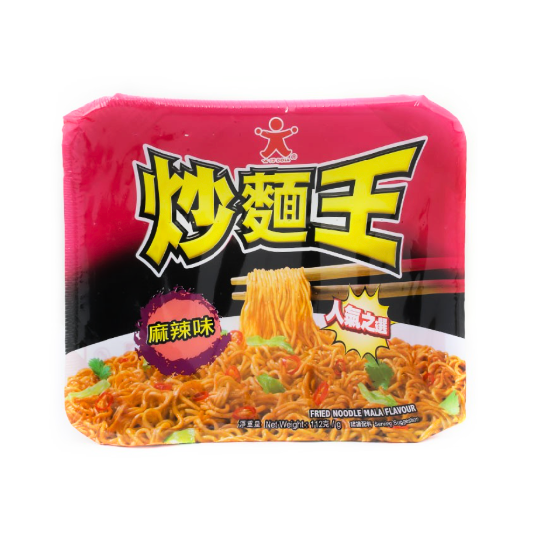 DOLL- Instant Bowl Fried Noodles [Mala Spicy] 120g