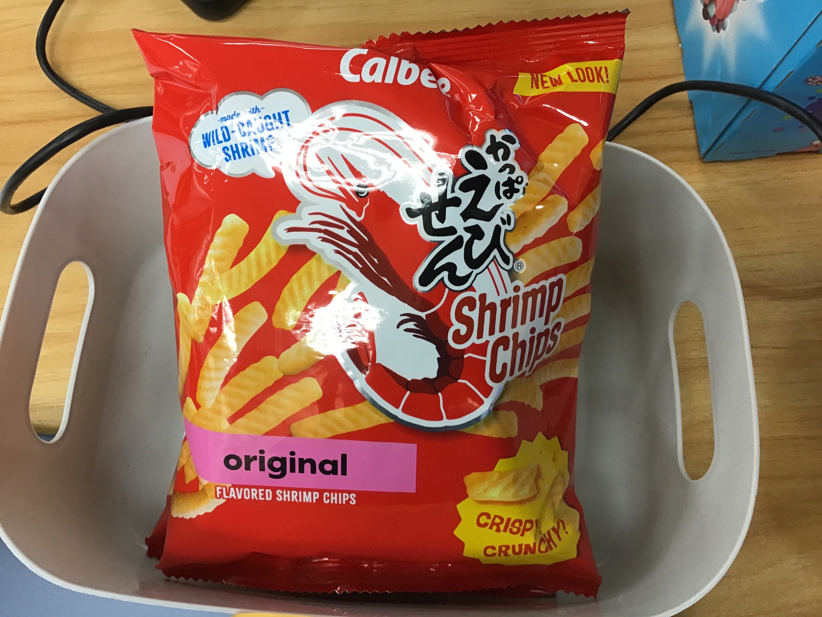 POS Calbee Shrimp Chips