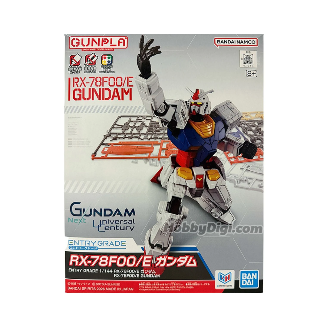 EG 1/144 RX-78F00/E Gundam
