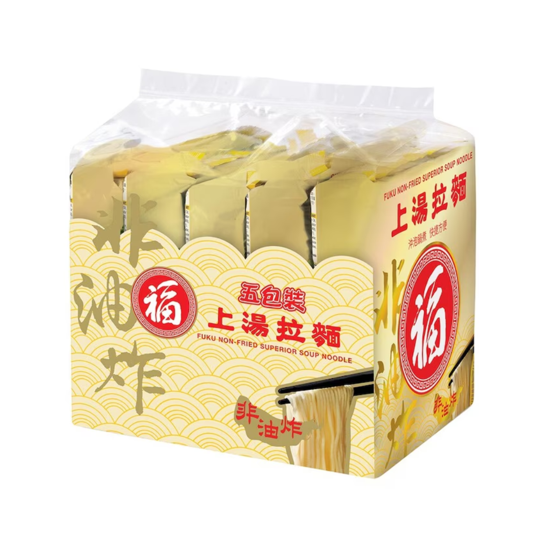 福字非油炸上湯拉麵(五包裝)