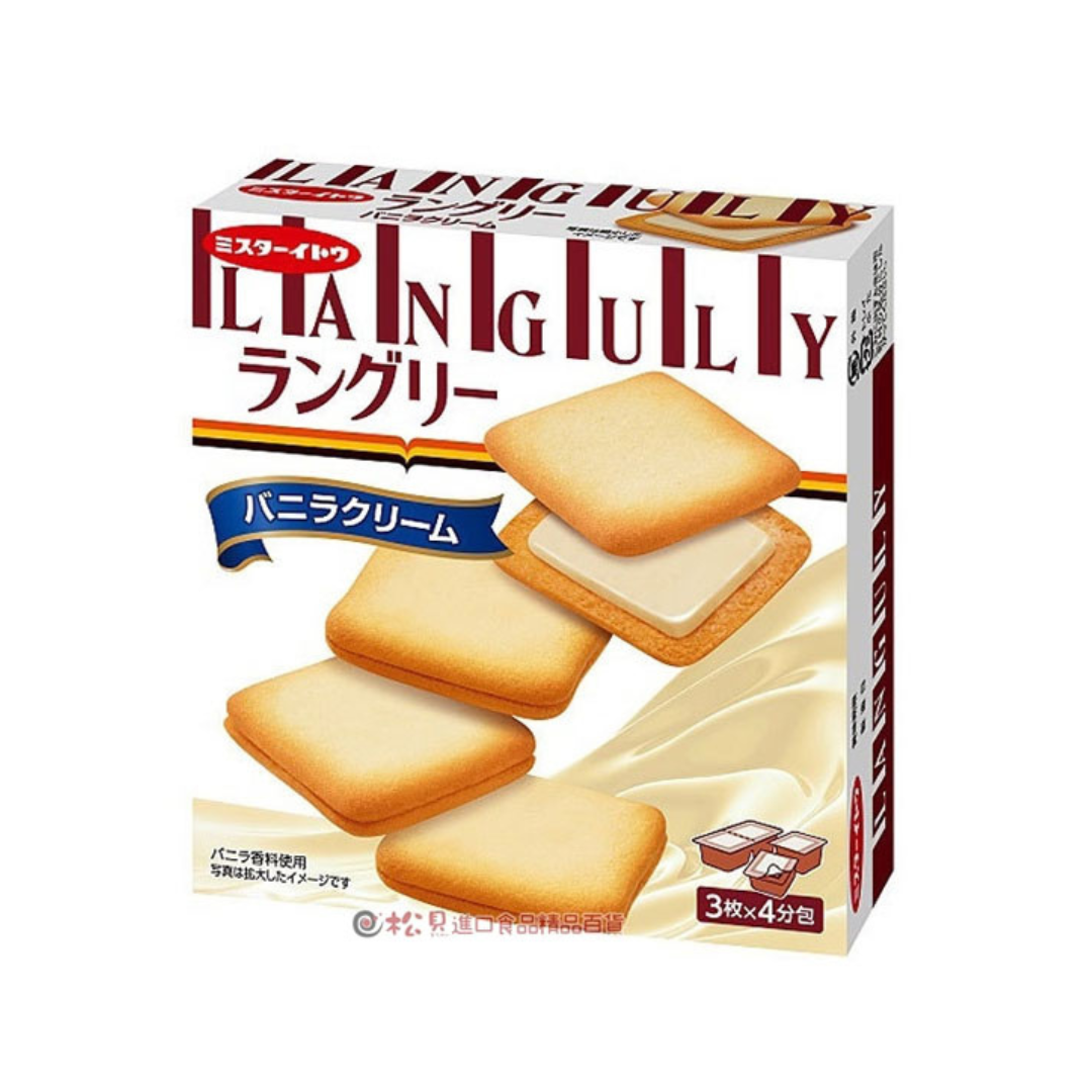 ITOUSEIKA - Vanilla Sandwich Biscuits (3pcs x 4packs)
