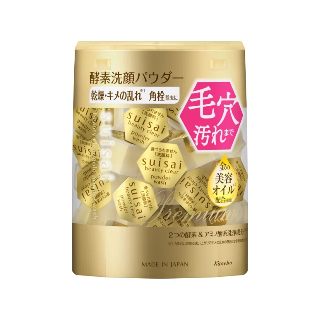 KANEBO SUISAI- [黃金美容油保濕]酵素洗顏粉0.4g x32顆
