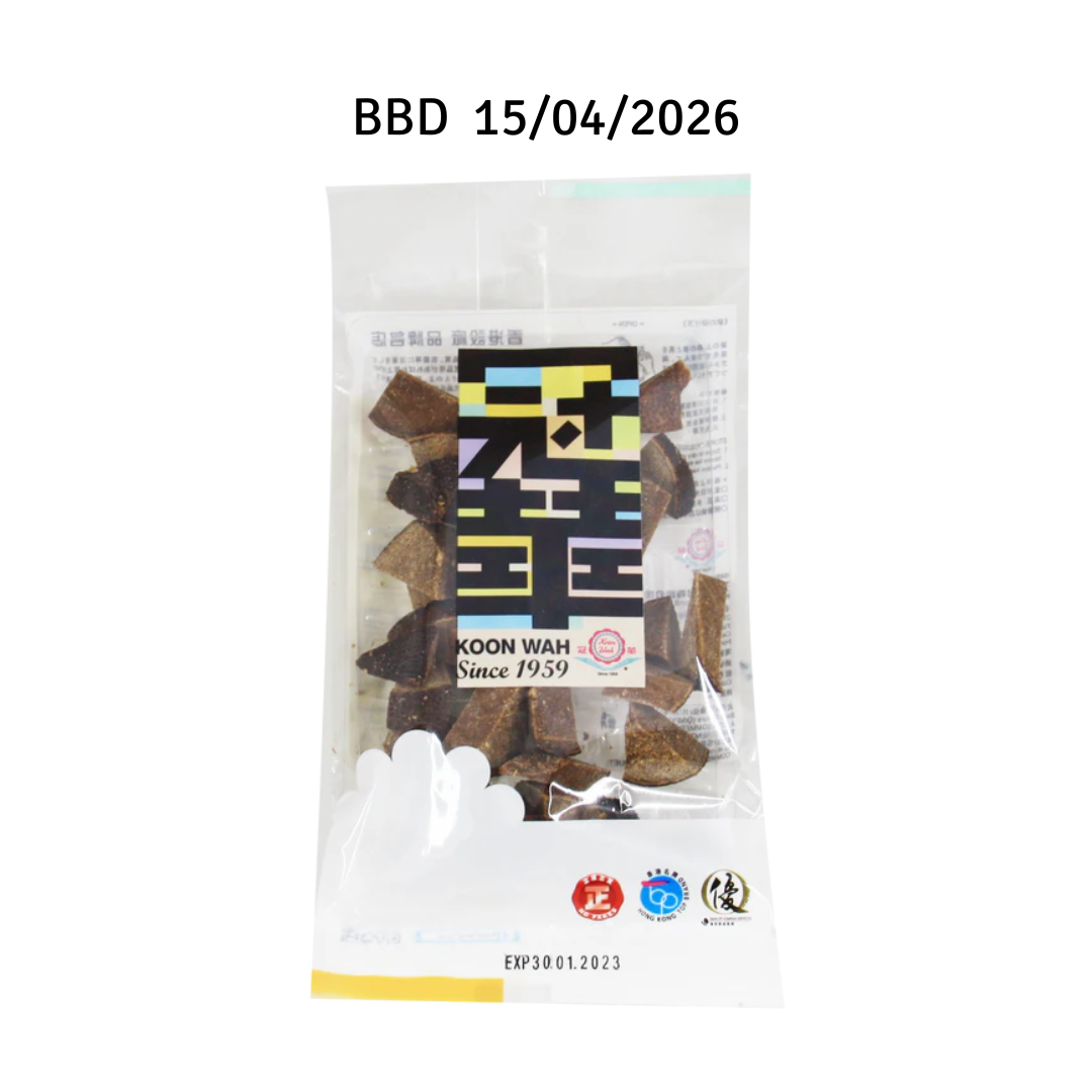 KOON WAH - Preserved Chan-Pei Mixed Licorice Fruit Cube 90G (BBD:15/04/26)