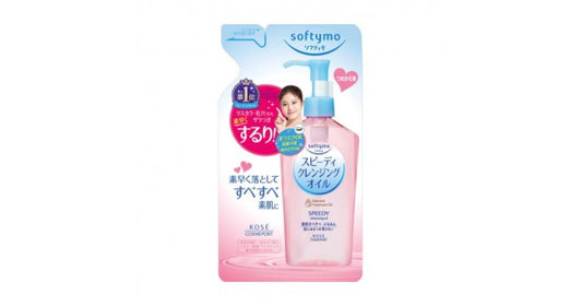 KOSÉ- SOFTYMO Dry & Wet Two-Way Speedy Makeup Remover(Refill) 210g