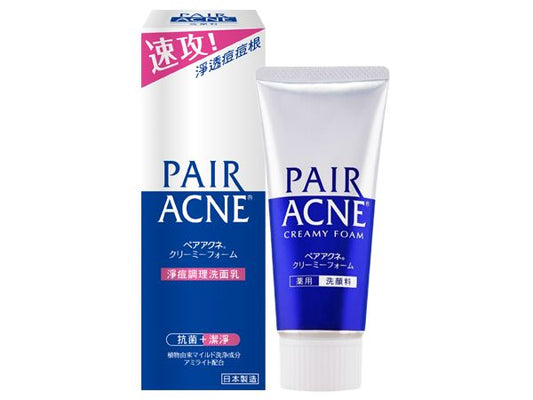 LION- Pair Acne Creamy Foam Facial Cleanser