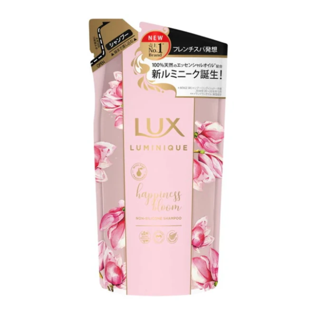 LUX- Luminique無矽靈精油洗頭水 [粉紅色柔順輕盈] 350g (補充裝)