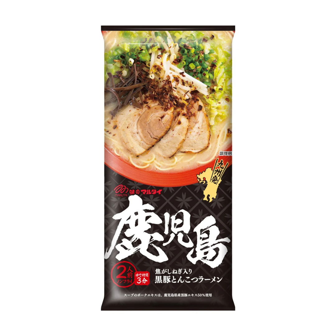 MARUTAI- 豬骨拉麵 [鹿兒島風黑豚] 185g (2人份)