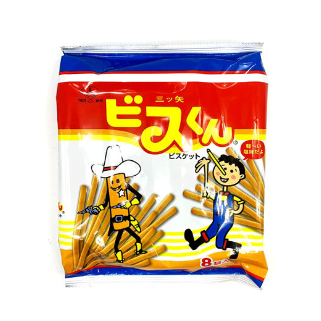 MITSUYASEIKA- GANDAZI Biscuit Strips *JAP Edition 144g