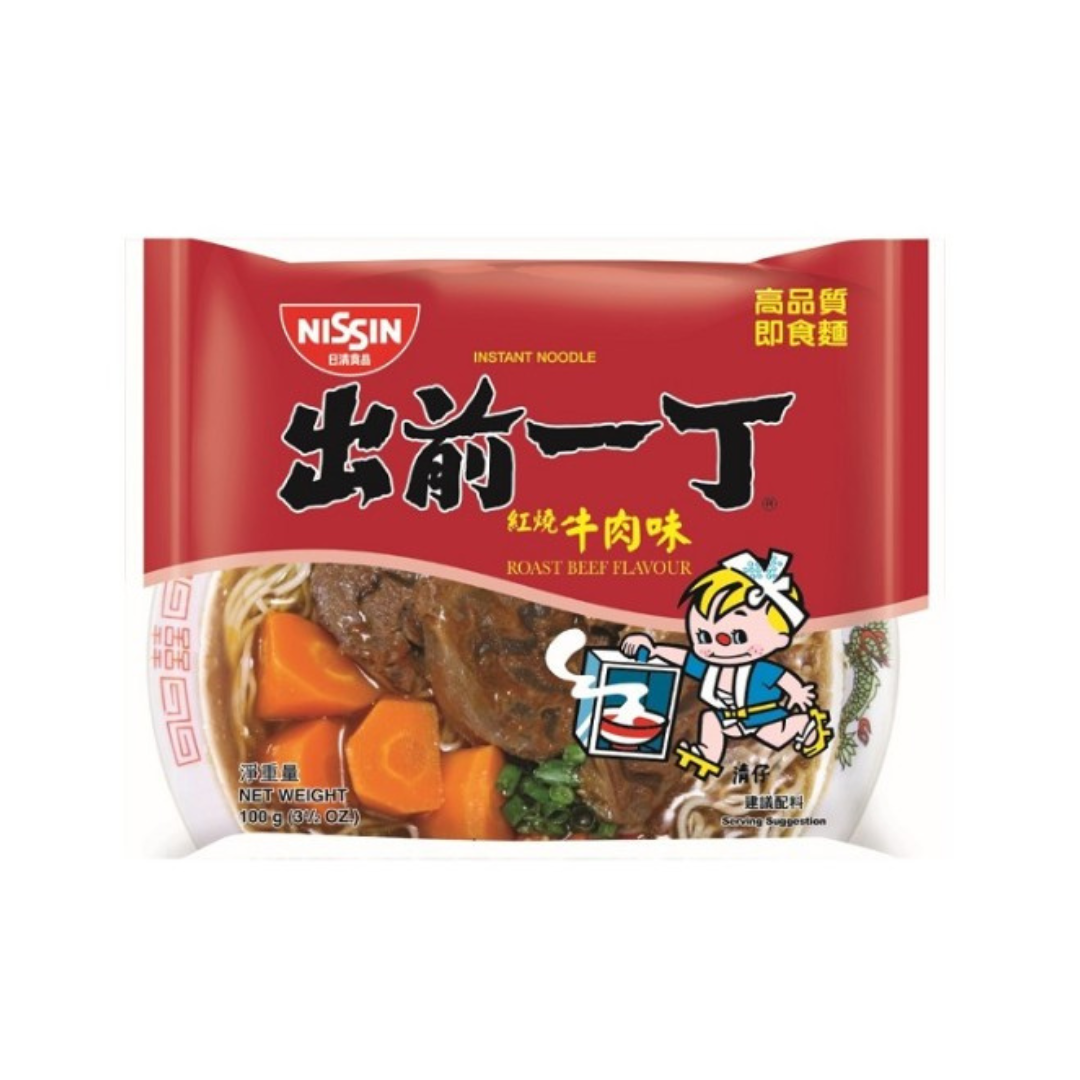 出前一丁- 湯麵[紅燒牛肉味] (5包)