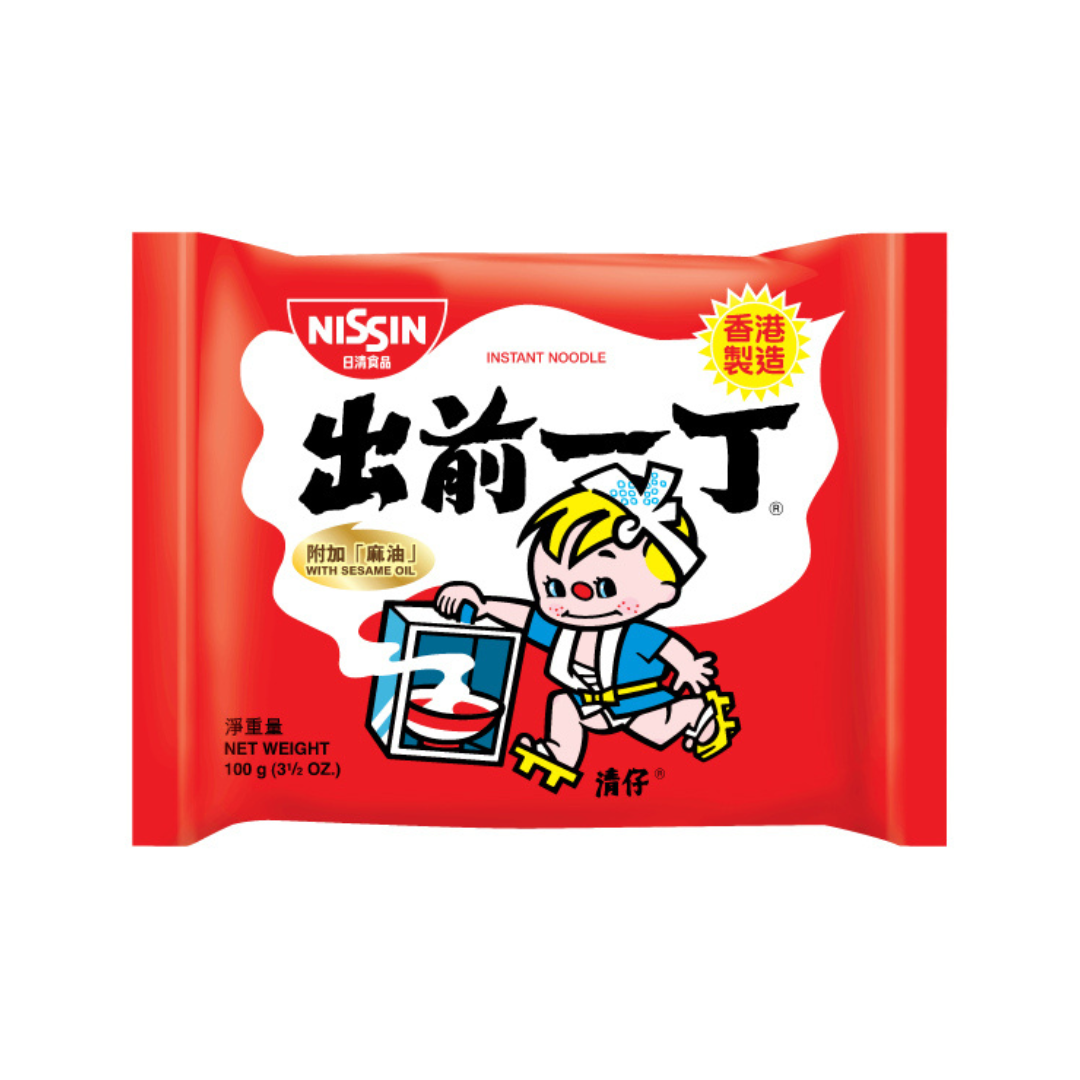 港版出前一丁- 湯麵[麻油味](5包) 100g*5