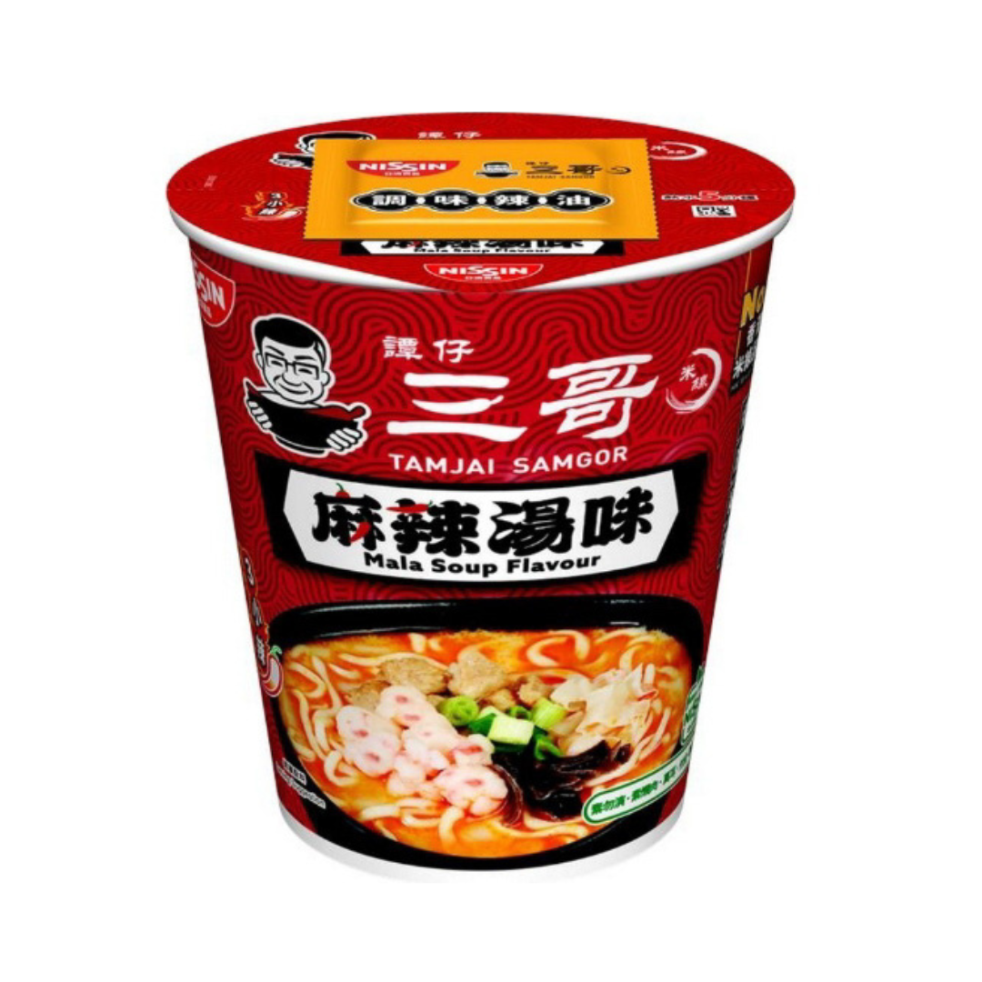 日清 x 譚仔三哥- 麻辣湯味杯麵 71g