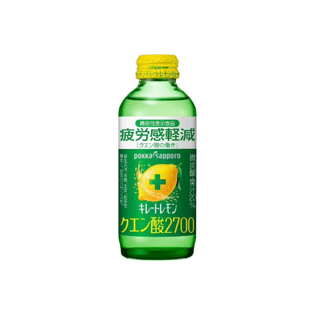 Pokka Sapporo札幌- Kireito檸檬酸2700碳酸飲料 [倦感減輕] 155ml