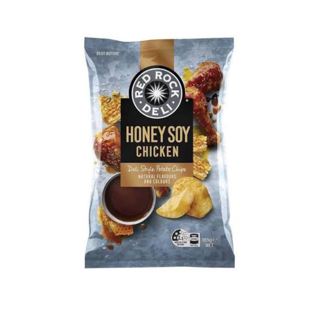 RED ROCK DELI- 蜜糖醬油炸雞味薯片 165g
